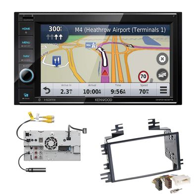Kenwood Navigationssystem Apple CarPlay HDMI für Hyundai Accent III 2006-2011