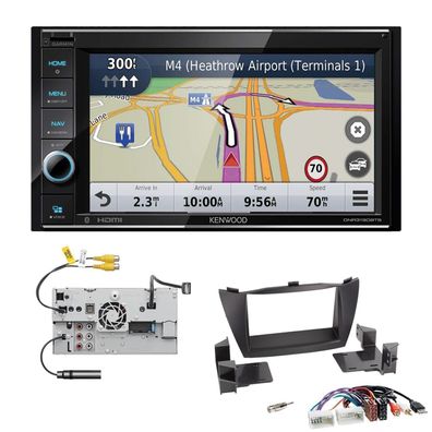 Kenwood Navigationssystem Apple CarPlay HDMI für Hyundai IX35 2010-2013 schwarz