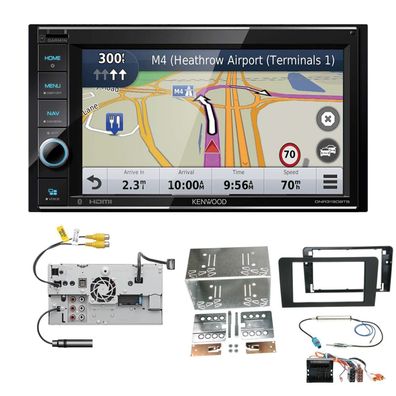 Kenwood Navigationssystem Apple CarPlay für Audi A3 2006-2012 schwarz Teilaktiv
