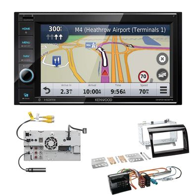 Kenwood Navigationssystem Apple CarPlay für Citroen Jumper Facelift ohne Canbus