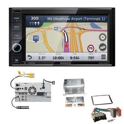 Kenwood Navigationssystem Apple CarPlay für Hyundai Santa Fe I 2004-2006
