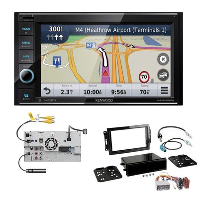 Kenwood Navigationssystem Apple CarPlay für Jeep Commander, Compass 2006-2010