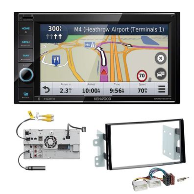 Kenwood Navigationssystem Apple CarPlay für KIA Carens III Facelift 2011-2013