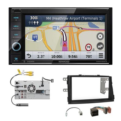 Kenwood Navigationssystem Apple CarPlay für KIA Sorento II 2009-2012