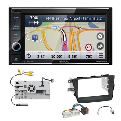 Kenwood Navigationssystem Apple CarPlay für KIA Sorento II Facelift 2012-2015