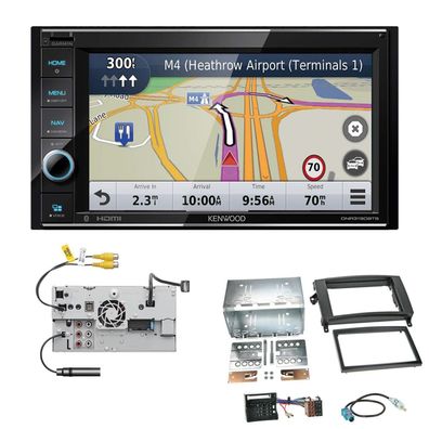 Kenwood Navigationssystem Apple CarPlay für Mercedes Benz A-Klasse W169 C169