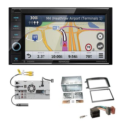 Kenwood Navigationssystem Apple CarPlay für Mercedes Benz C-Klasse 2000-2004