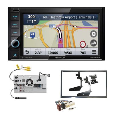 Kenwood Navigationssystem Apple CarPlay für Nissan 350 Z Facelift 2005-2009