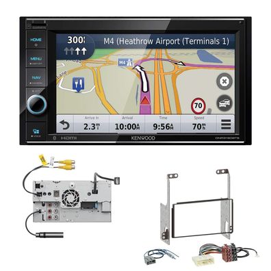 Kenwood Navigationssystem Apple CarPlay für Nissan X-Trail 2007-2014