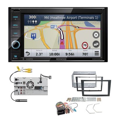 Kenwood Navigationssystem Apple CarPlay für Opel Astra H ohne Canbus
