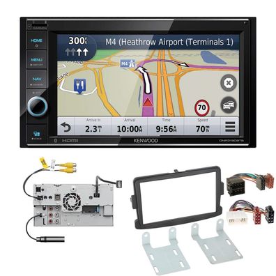 Kenwood Navigationssystem Apple CarPlay für Opel Vivaro schwarz ab 2014