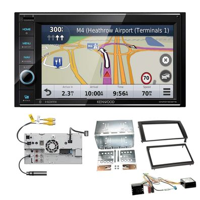 Kenwood Navigationssystem Apple CarPlay für Skoda Fabia I 2004-2007 Canbus