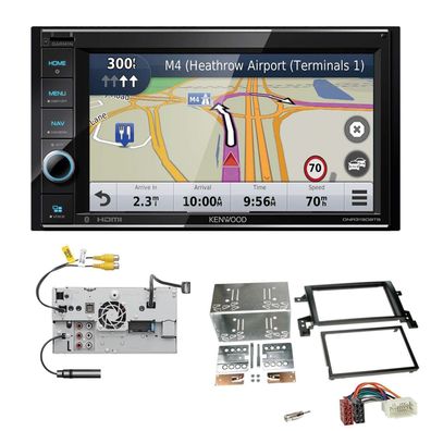 Kenwood Navigationssystem Apple CarPlay für Suzuki Grand Vitara II black