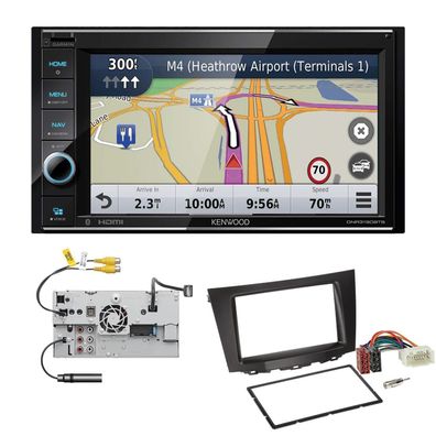 Kenwood Navigationssystem Apple CarPlay für Suzuki Kizashi ab 2009 schwarz