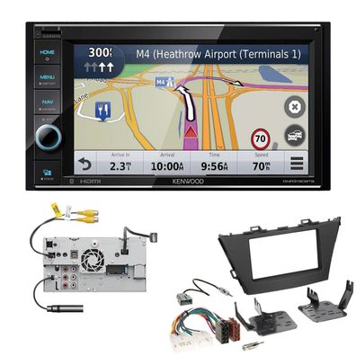 Kenwood Navigationssystem Apple CarPlay für Toyota Prius Plus ab 2012 schwarz