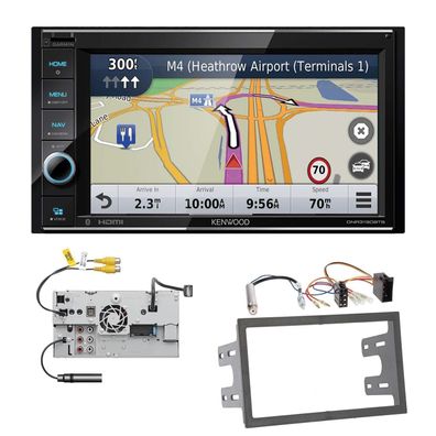 Kenwood Navigationssystem Apple CarPlay für Volkswagen VW Polo 9N ISO