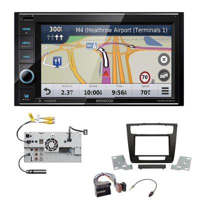 Kenwood NavigationApple CarPlay für BMW 1er automatische Klima ohne Canbus