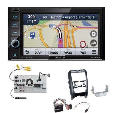 Kenwood Navigation Apple CarPlay für MINI Cooper und One R56 2006-2014 black