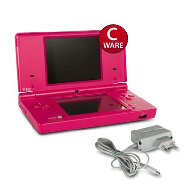 Nintendo DSi Konsole in Pink / Rosa + Ladekabel #85C