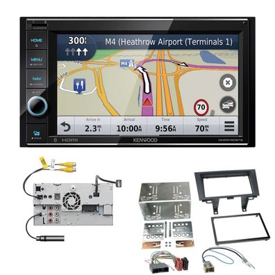 Kenwood Navigationssystem Apple CarPlay HDMI für Honda CR-V III und IV 2006-2012