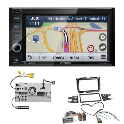 Kenwood Navigationssystem Apple CarPlay HDMI für Honda HR-V ab 2015 schwarz