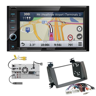 Kenwood Navigationssystem Apple CarPlay für Hyundai Sonata VI ab 2009 schwarz