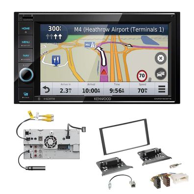 Kenwood Navigationssystem Apple CarPlay für KIA Sorento I Facelift 2006-2009