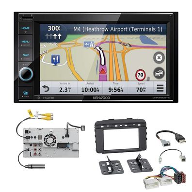 Kenwood Navigationssystem Apple CarPlay für KIA Sorento III ab 2015 mit USB