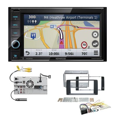 Kenwood Navigationssystem Apple CarPlay für MAN TGX ab 2007 in schwarz