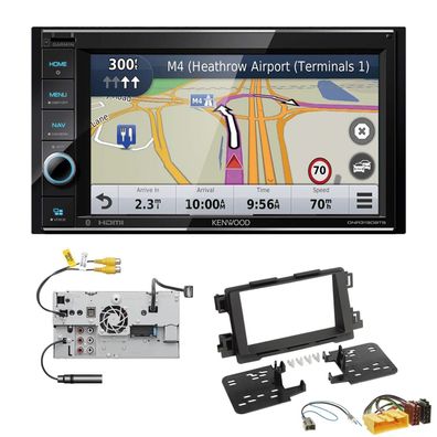 Kenwood Navigationssystem Apple CarPlay für Mazda 6 2013-2015 schwarz