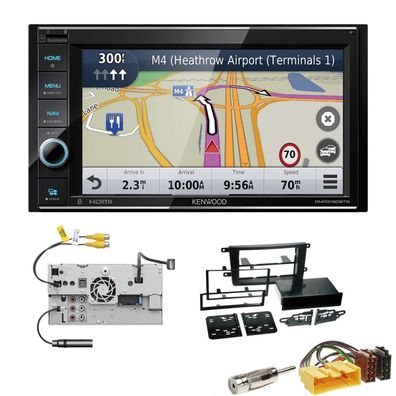 Kenwood Navigationssystem Apple CarPlay für Mazda CX-9 2007-2015 schwarz