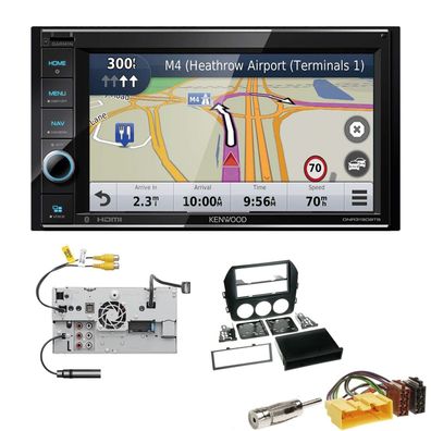 Kenwood Navigationssystem Apple CarPlay für Mazda MX-5 III Facelift ab 2008