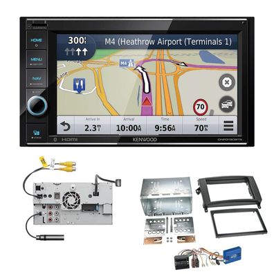Kenwood Navigationssystem Apple CarPlay für Mercedes Benz A-Klasse inkl Canbus