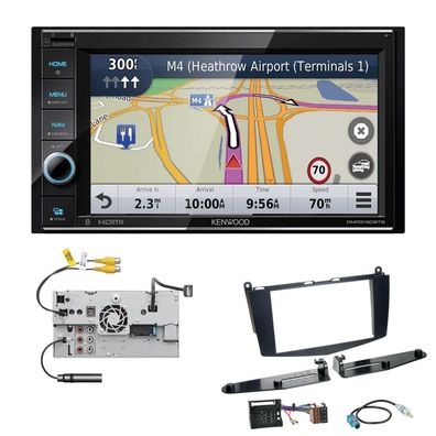Kenwood Navigationssystem Apple CarPlay für Mercedes Benz C-Klasse 2007-2011