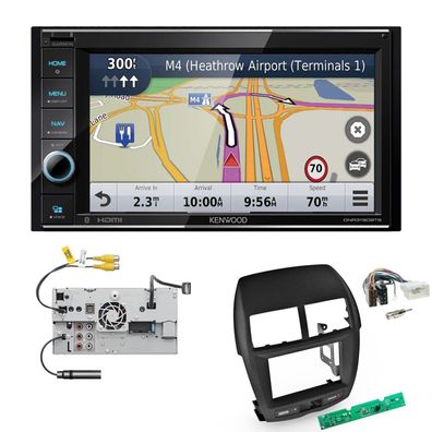Kenwood Navigationssystem Apple CarPlay für Mitsubishi ASX 2010-2014