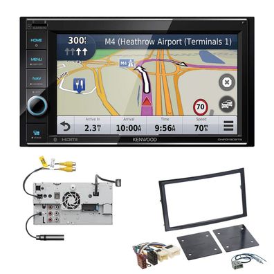 Kenwood Navigationssystem Apple CarPlay für Nissan 350 Z 2002-2005 schwarz