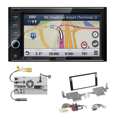 Kenwood Navigationssystem Apple CarPlay für Nissan Juke Facelift ab 2014