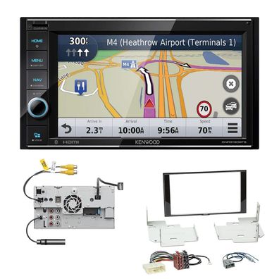 Kenwood Navigationssystem Apple CarPlay für Nissan Micra IV Facelift
