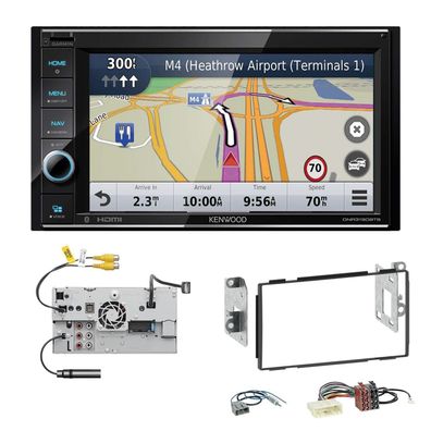 Kenwood Navigationssystem Apple CarPlay für Nissan Qashqai 2007-2013