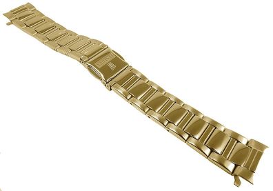Festina Chronograph Uhrenarmband 19mm Edelstahl gelbgoldfarben F20609
