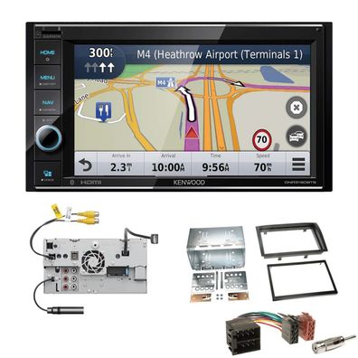Kenwood Navigationssystem Apple CarPlay für Peugeot Boxer 2006-2011 ISO