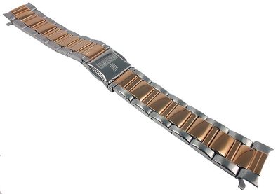 Festina Chronograph Uhrenarmband 19mm Edelstahl bicolor F20608