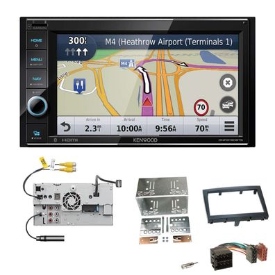 Kenwood Navigationssystem Apple CarPlay für Porsche Boxster Facelift 2009-2014