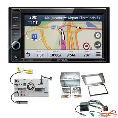 Kenwood Navigationssystem Apple CarPlay für Seat Toledo III anthrazit