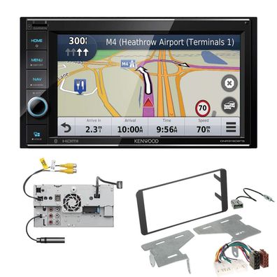 Kenwood Navigationssystem Apple CarPlay für Subaru BRZ ab 2012 schwarz