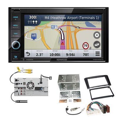 Kenwood Navigationssystem Apple CarPlay für Toyota Avensis 2003-2009