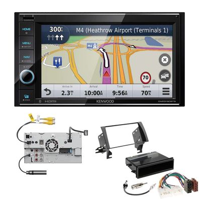 Kenwood Navigationssystem Apple CarPlay für Toyota Camry 2001-2006 schwarz