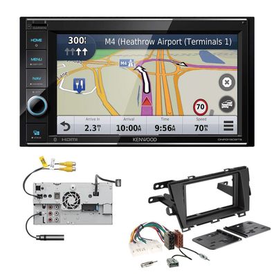 Kenwood Navigationssystem Apple CarPlay für Toyota Prius ab 2009 schwarz