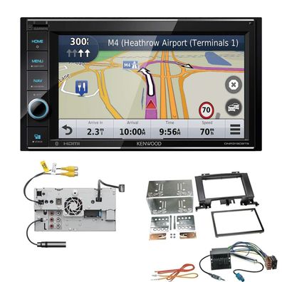 Kenwood Navigationssystem Apple CarPlay für Volkswagen VW Crafter Quadlock