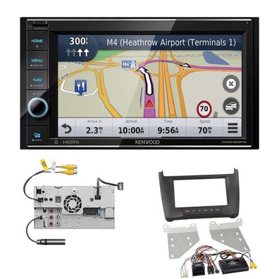 Kenwood Navigationssystem Apple CarPlay für Volkswagen VW Polo ab 2014 schwarz